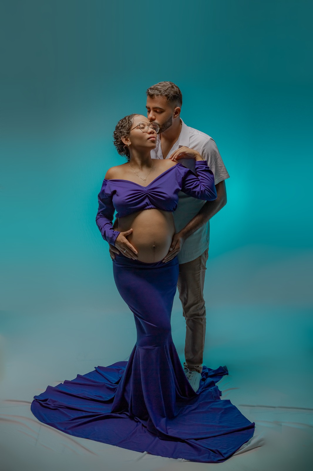 Gestante em Violeta